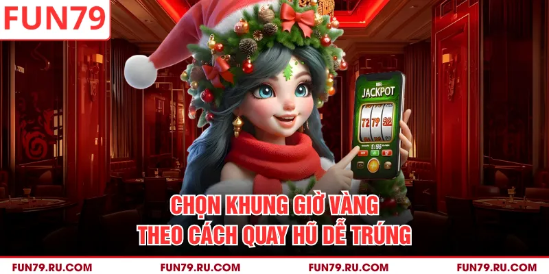 Chọn khung giờ vàng theo cách quay hũ dễ trúng