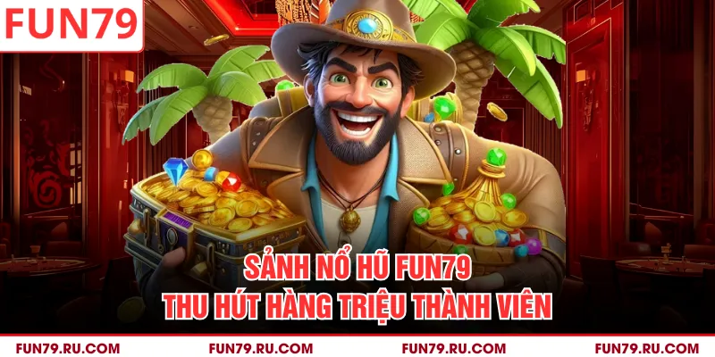 Sảnh nổ hũ Fun79 thu hút hàng triệu thành viên